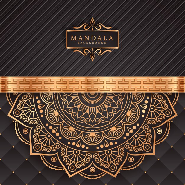 Luxury Mandala decorative ethnic element background