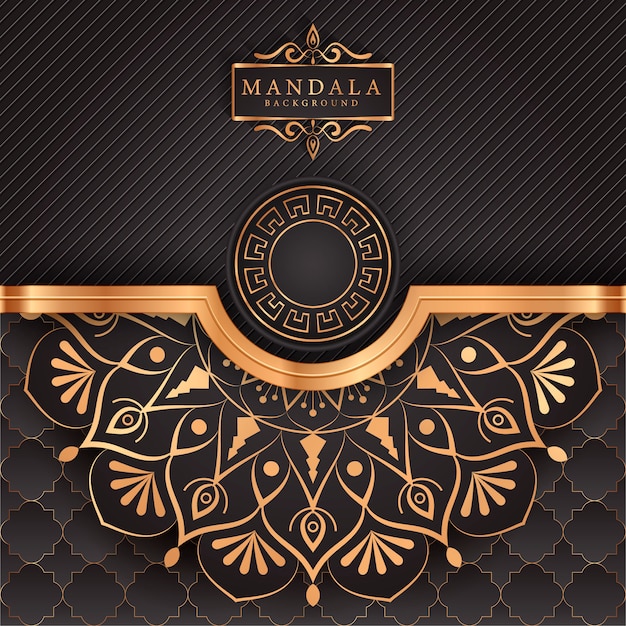 Luxury Mandala decorative ethnic element background