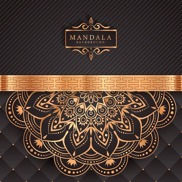 Luxury mandala decorative ethnic element background