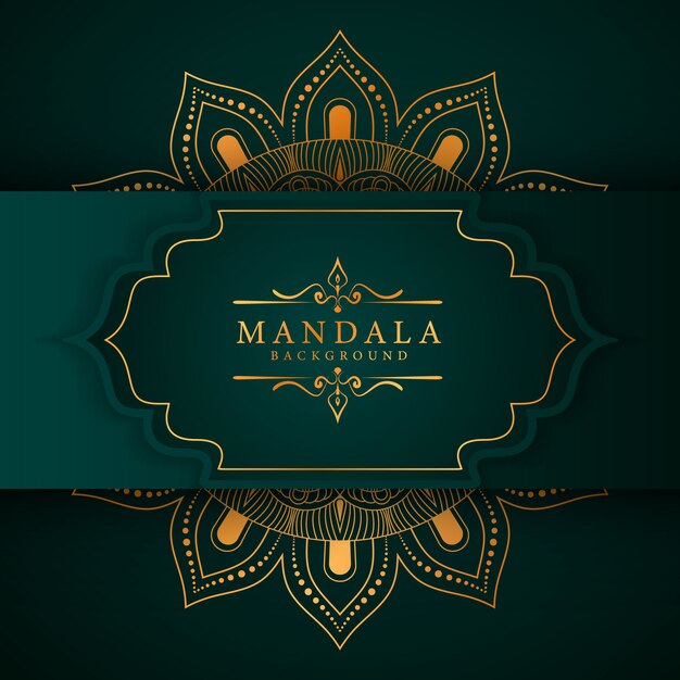 Luxury Mandala decorative ethnic element background