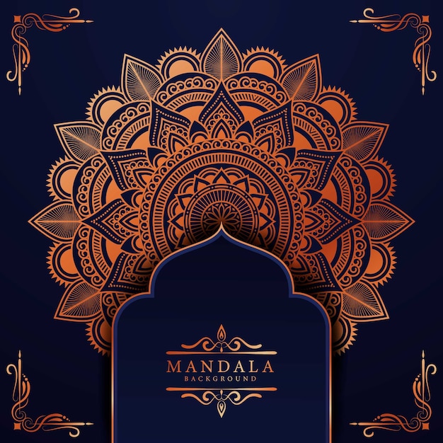 Luxury Mandala decorative ethnic element background