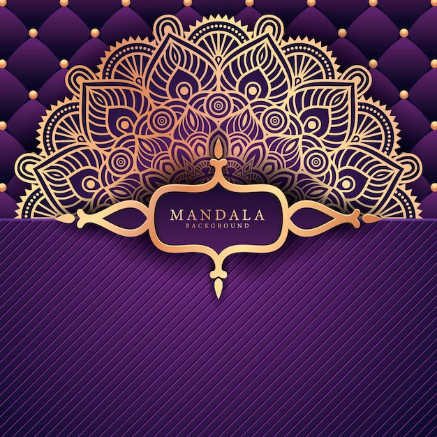 Luxury Mandala decorative ethnic element background