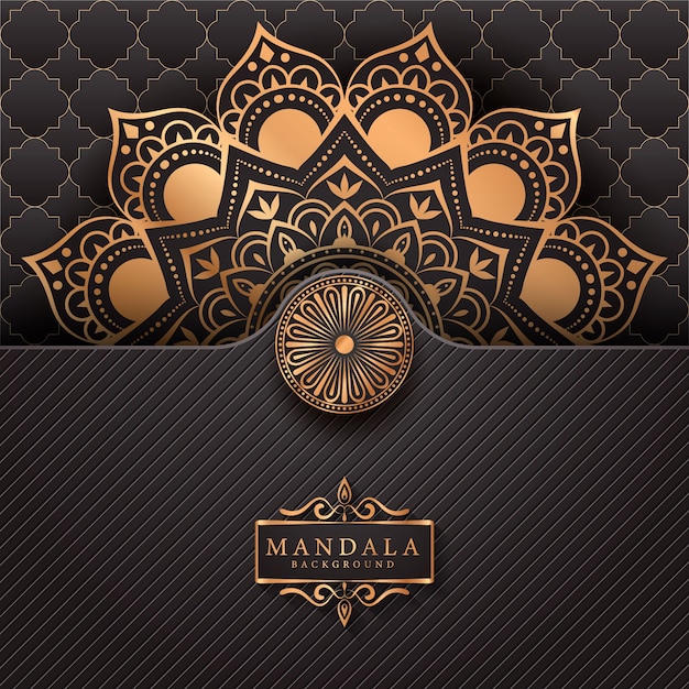 Luxury mandala decorative ethnic element background