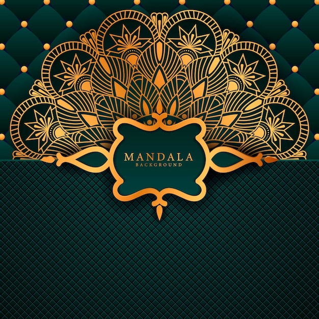 Luxury mandala decorative ethnic element background