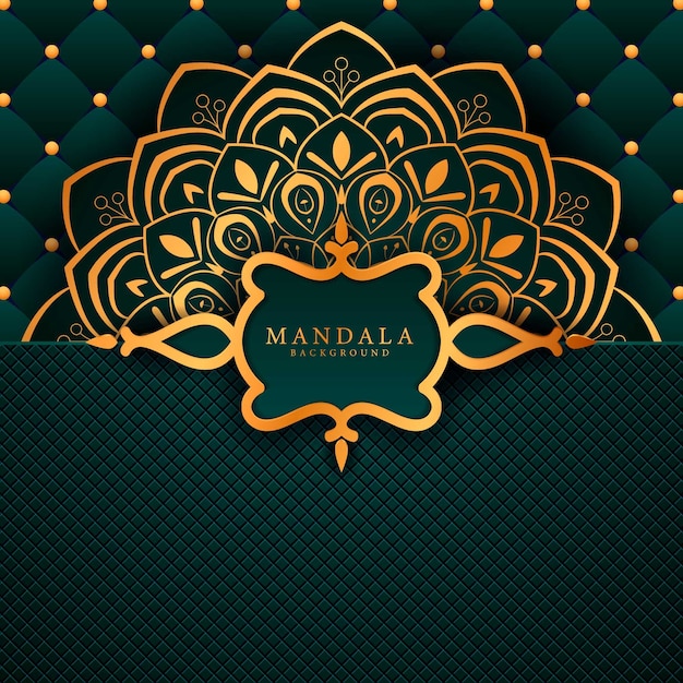 Luxury mandala decorative ethnic element background