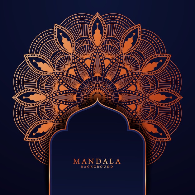 Luxury Mandala decorative ethnic element background