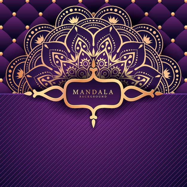 Luxury mandala decorative ethnic element background