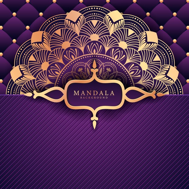 Luxury Mandala decorative ethnic element background