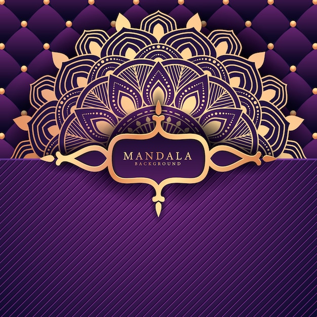 Luxury mandala decorative ethnic element background