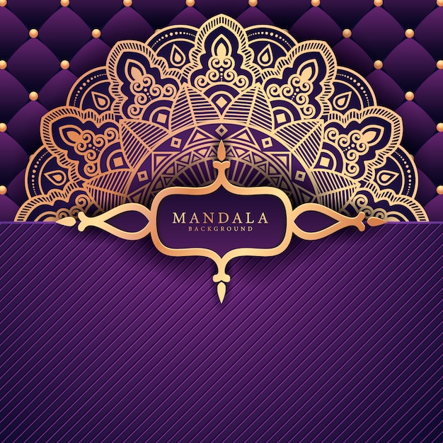 Luxury Mandala decorative ethnic element background