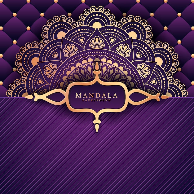 Luxury mandala decorative ethnic element background