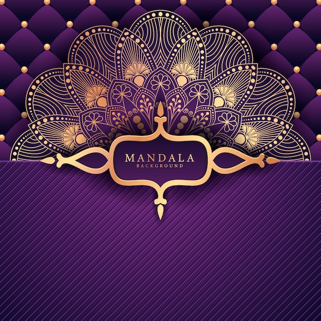 Luxury Mandala decorative ethnic element background