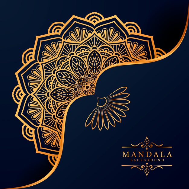 Luxury Mandala decorative ethnic element background