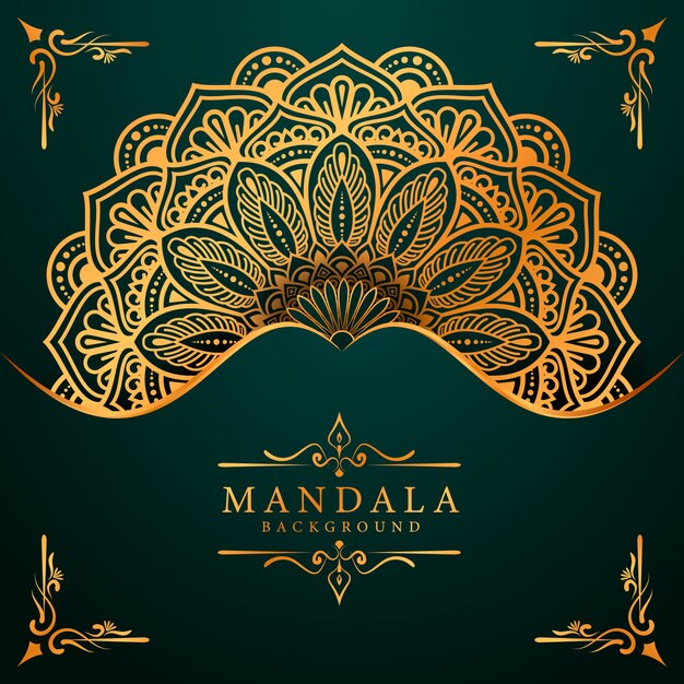 Luxury Mandala decorative ethnic element background