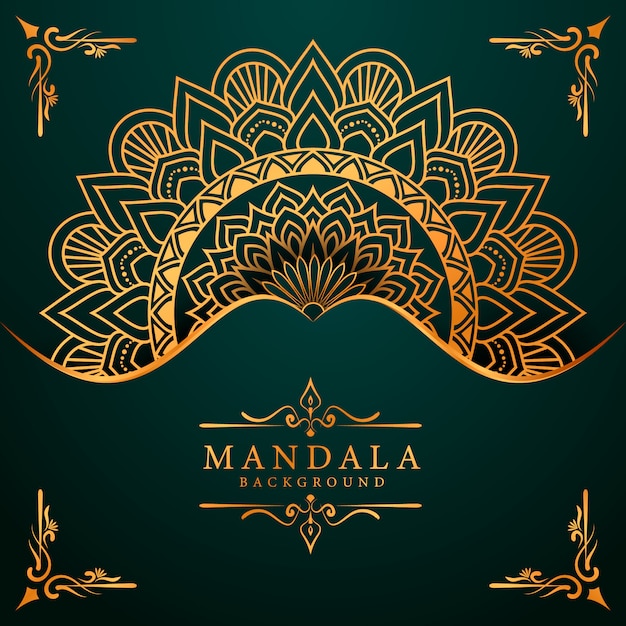 Luxury mandala decorative ethnic element background