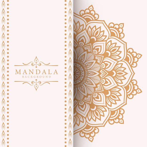 Luxury Mandala decorative ethnic element background