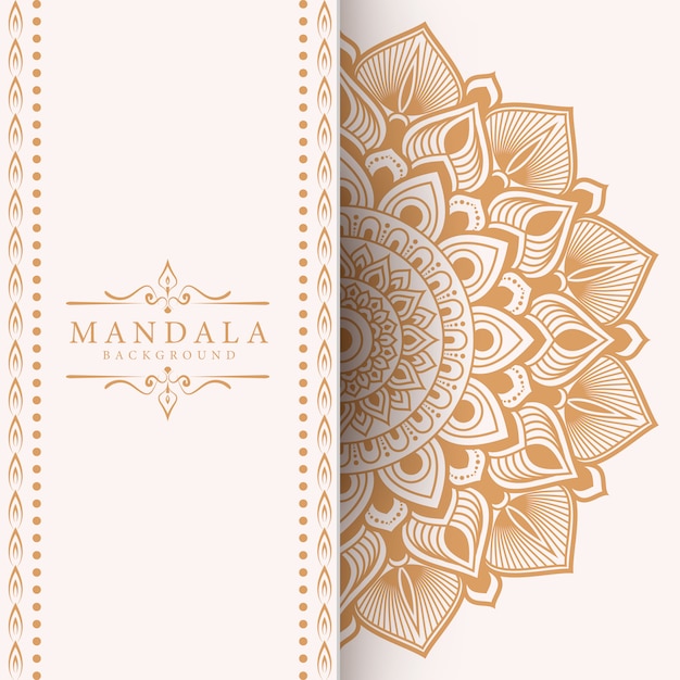 Luxury Mandala decorative ethnic element background