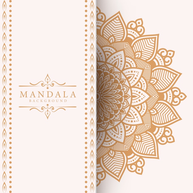 Luxury Mandala decorative ethnic element background