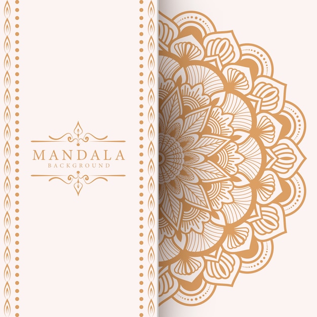 Luxury Mandala decorative ethnic element background