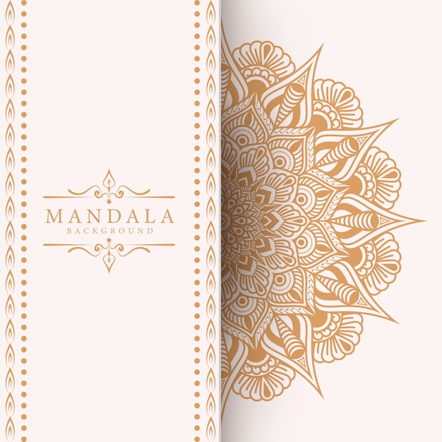 Luxury Mandala decorative ethnic element background