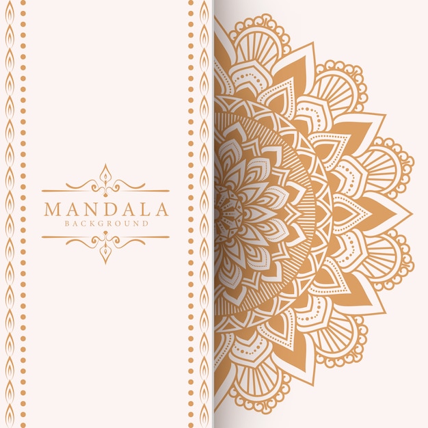 Luxury Mandala decorative ethnic element background