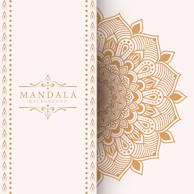 Luxury Mandala decorative ethnic element background