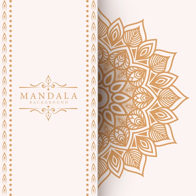 Luxury Mandala decorative ethnic element background