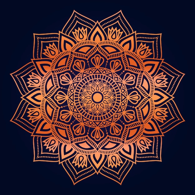 Luxury Mandala decorative ethnic element background