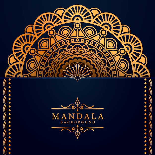 Luxury Mandala decorative ethnic element background