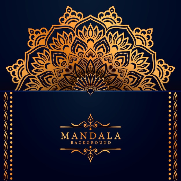 Luxury Mandala decorative ethnic element background