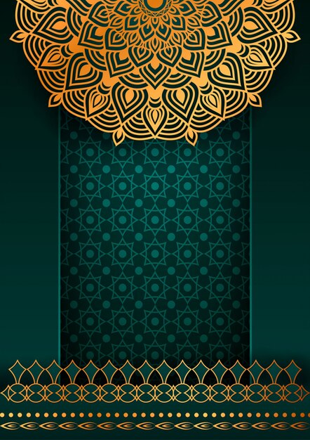 Luxury Mandala decorative ethnic element background