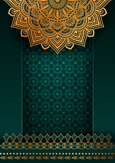 Luxury Mandala decorative ethnic element background