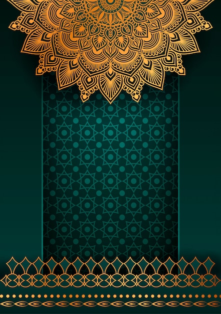 Luxury Mandala decorative ethnic element background