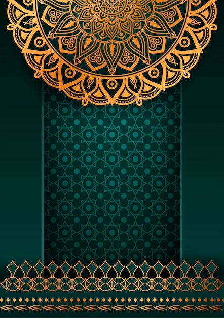 Luxury mandala decorative ethnic element background