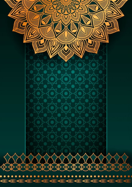 Luxury Mandala decorative ethnic element background