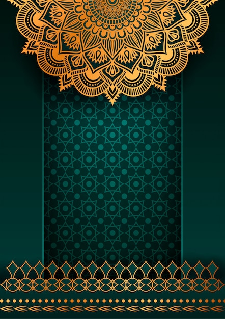 Luxury mandala decorative ethnic element background