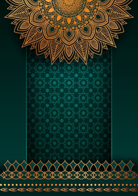 Luxury Mandala decorative ethnic element background