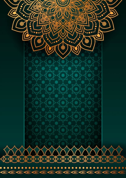 Luxury mandala decorative ethnic element background