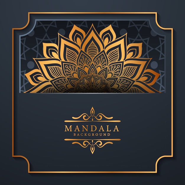 Luxury mandala decorative ethnic element background