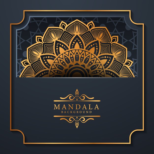 Luxury Mandala decorative ethnic element background