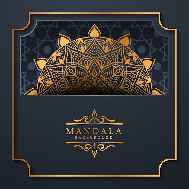 Luxury mandala decorative ethnic element background