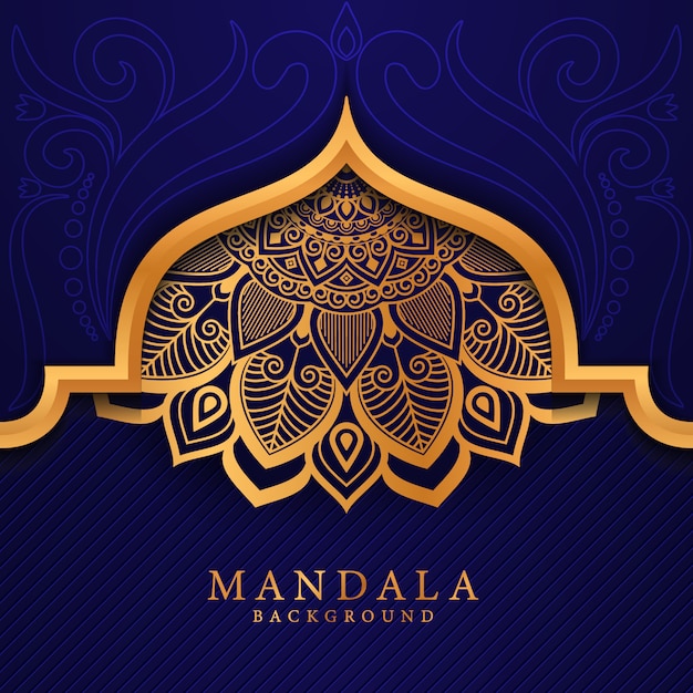 Luxury Mandala decorative ethnic element background