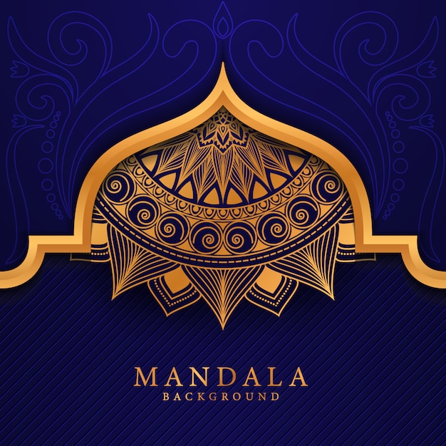 Luxury Mandala decorative ethnic element background