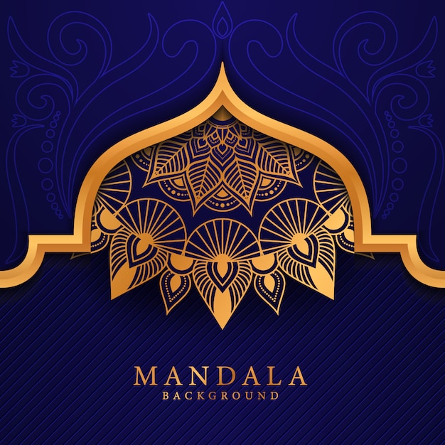 Luxury Mandala decorative ethnic element background