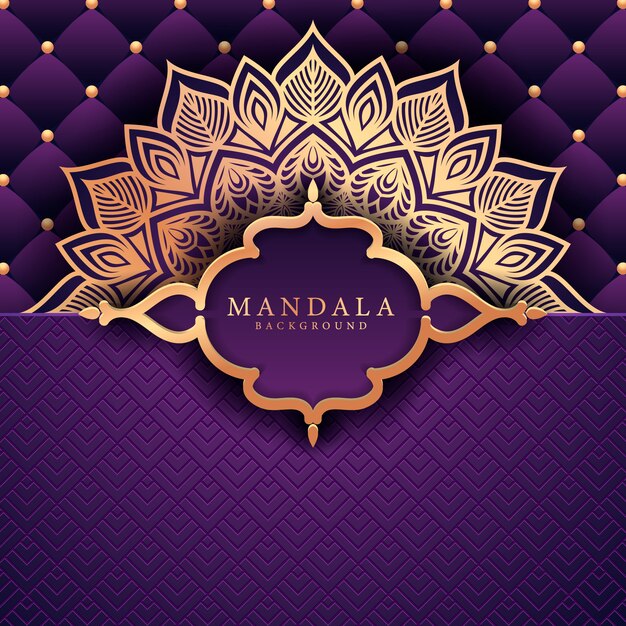 Luxury Mandala decorative ethnic element background