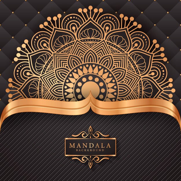 Luxury Mandala decorative ethnic element background