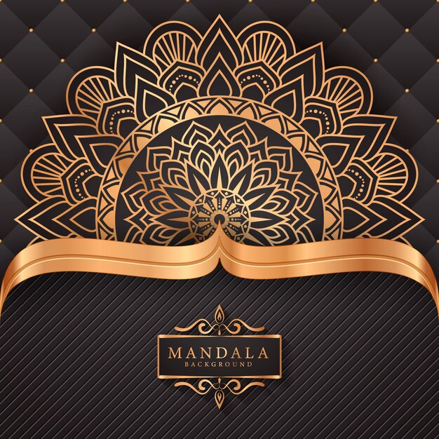 Luxury Mandala decorative ethnic element background