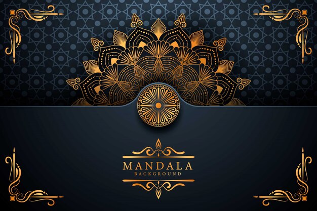 Luxury Mandala decorative ethnic element background