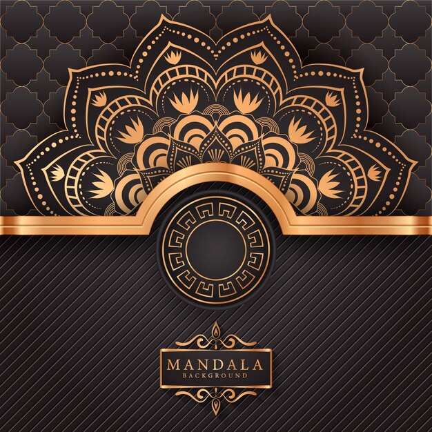 Luxury mandala decorative ethnic element background