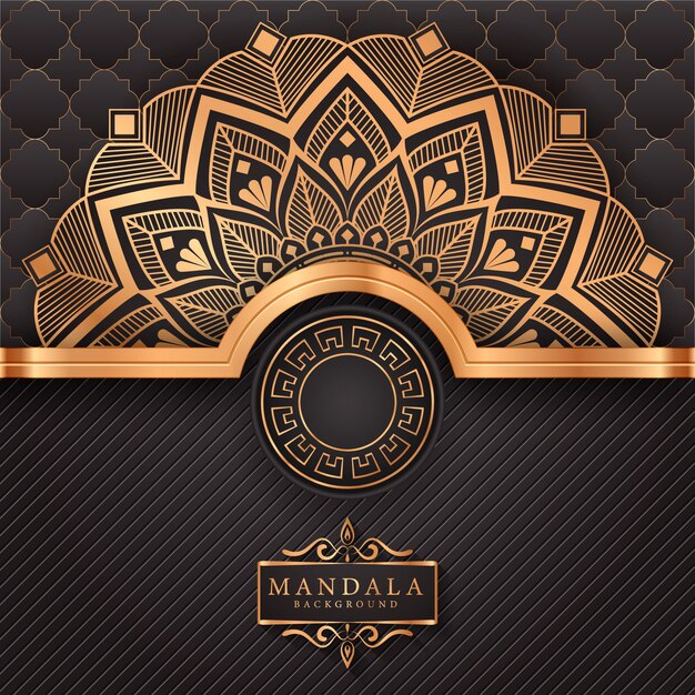 Luxury Mandala decorative ethnic element background